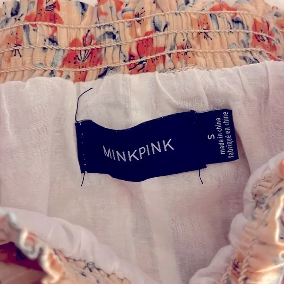 LIKE NEW MINKPINK Zahari Mini Skirt - SIZE SMALL